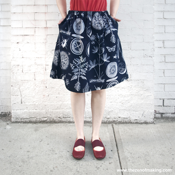Tutorial: Perfect Summer Skirt (with Pockets!) | The Zen of Making